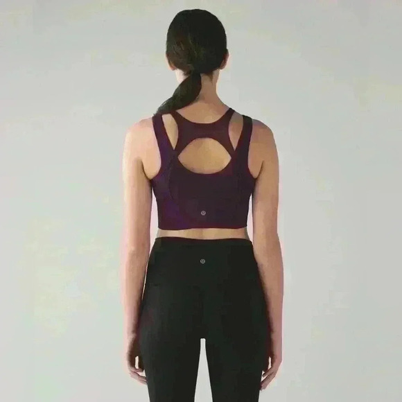 Lululemon Double Tap Bra II size 6
Darkest Magenta - Picture 4 of 12